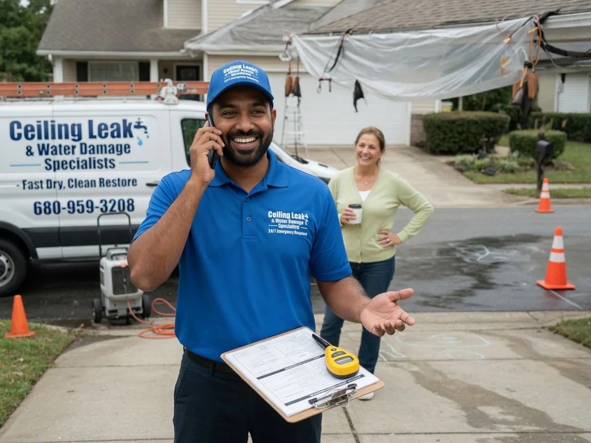Ceiling Leak Cleanup Poncha Springs, CO FAQs